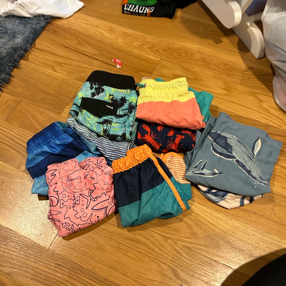 Colorful Swim Trunks Collection